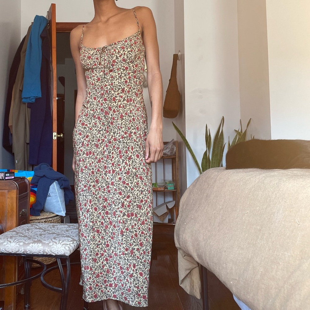 Realization Par The Alba Dress in Dahlia